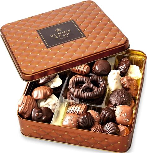 chocolate in metal box|best chocolate gift boxes.